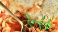 Leftover Spaghetti Sauce Pasta Casserole Leftover Spaghetti Sauce Pasta Casserole
