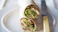 Classic Grilled Chicken Caesar Salad Wraps Classic Grilled Chicken Caesar Salad Wraps