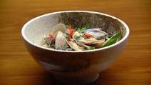 Pipis with Garlic, Chilli and Thai Basil Pipis with Garlic, Chilli and Thai Basil
