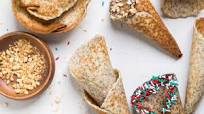 Homemade Vegan Waffle Cones or Bowls Homemade Vegan Waffle Cones or Bowls