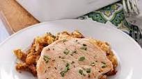 Quicker Pork Chops Over Stuffing Quicker Pork Chops Over Stuffing