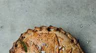 Chicken, buttermilk & wild garlic pie Chicken, buttermilk & wild garlic pie