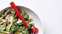 Edamame & Chicken Greek Salad Edamame & Chicken Greek Salad
