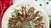 Christmas Popcorn Cake Recipe Christmas Popcorn Cake Recipe