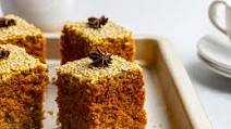 Vegan Sfouf Cake Vegan Sfouf Cake