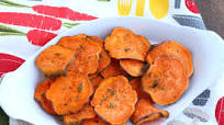 Baked Sweet Potato Chips Baked Sweet Potato Chips