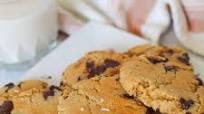 Eggless Chocolate Chip Cookies With Almond Flour Eggless Chocolate Chip Cookies With Almond Flour