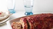 Turkey and Beef Meatloaf with Cranberry Glaze Turkey and Beef Meatloaf with Cranberry Glaze