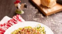 Zucchini Noodles with Ground Pork Sauce Zucchini Noodles with Ground Pork Sauce