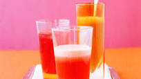 Apple and strawberry juice Apple and strawberry juice
