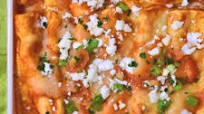 Roasted Poblano Cheese Enchiladas Roasted Poblano Cheese Enchiladas