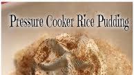 Pressure Cooker Rice Pudding Pressure Cooker Rice Pudding