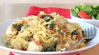 Creamy Kale Spaghetti Squash Creamy Kale Spaghetti Squash