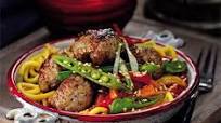 Sausage & noodle stir-fry Sausage & noodle stir-fry