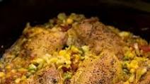 Slow Cooker Brazilian Chicken and Rice Slow Cooker Brazilian Chicken and Rice
