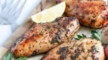 Air Fryer Marinated Chicken Breasts (No Breading) Air Fryer Marinated Chicken Breasts (No Breading)