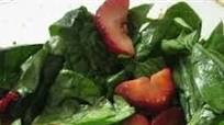 Strawberry and Spinach Salad with Honey Balsamic Vinaigrette Strawberry and Spinach Salad with Honey Balsamic Vinaigrette
