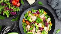Grilled Salmon and Avocado Salad Grilled Salmon and Avocado Salad