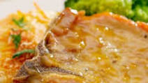 Honey, mustard and orange pork chops Honey, mustard and orange pork chops