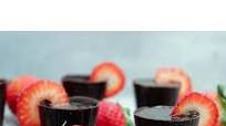 Spicy Chocolate Strawberry Tequila Shots Spicy Chocolate Strawberry Tequila Shots