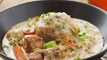 Slow-Cooked Pork Stew with Dumplings Slow-Cooked Pork Stew with Dumplings