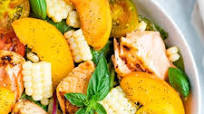 Grilled Salmon Salad Grilled Salmon Salad
