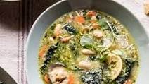 Crockpot Tuscan White Bean and Lemon Soup Crockpot Tuscan White Bean and Lemon Soup