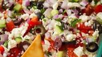 Greek Seven Layer Dip Greek Seven Layer Dip