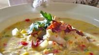 Creamy Spicy Corn Chowder with Chicken Creamy Spicy Corn Chowder with Chicken