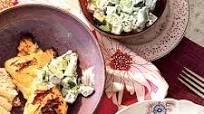 Tandoori Grilled Chicken with Mint Raita Tandoori Grilled Chicken with Mint Raita