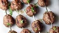 Grilled Beef Kofta Meatballs Grilled Beef Kofta Meatballs