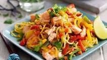 Slimming World’s spicy hot-smoked salmon noodles Slimming World’s spicy hot-smoked salmon noodles