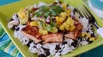 Caribbean Salmon and Rice with Tropical Salsa - Dump and Go Dinner Caribbean Salmon and Rice with Tropical Salsa - Dump and Go Dinner