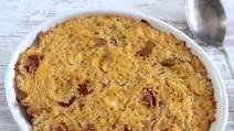 Chicken and chouriço rice in the oven Chicken and chouriço rice in the oven