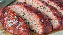 Smoked Meatloaf with BBQ Glaze Smoked Meatloaf with BBQ Glaze