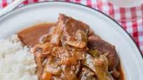 Slow Cooker Country Style Barbecue Ribs with Bell Peppers and Onions {Freezer Meal Friendly} Slow Cooker Country Style Barbecue Ribs with Bell Peppers and Onions {Freezer Meal Friendly}