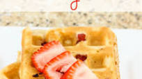 Strawberry Waffles Strawberry Waffles
