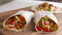 Taco Chicken Caesar Salad Wraps Taco Chicken Caesar Salad Wraps