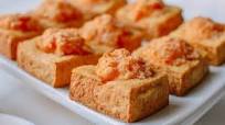 “Crispy Skin” Stuffed Tofu “Crispy Skin” Stuffed Tofu