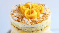 Coconut Mango Layer Cake Coconut Mango Layer Cake