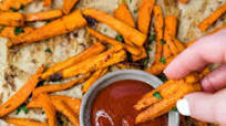 Crispy Baked Sweet Potato Fries Crispy Baked Sweet Potato Fries