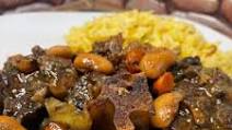 Jamaican Oxtail with Butter Beans Jamaican Oxtail with Butter Beans