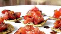 Low-FODMAP Tomato Bruschetta Low-FODMAP Tomato Bruschetta