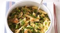 Creamy chicken and cheese pasta Creamy chicken and cheese pasta