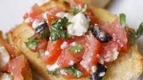 La meilleure recette facile de la bruschetta à la grecque! La meilleure recette facile de la bruschetta à la grecque!