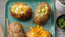 Slow-Cooker Baked Potatoes Slow-Cooker Baked Potatoes