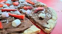 Nutella Chocolate Pizza Nutella Chocolate Pizza