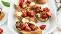 Mozzarella Bruschetta Mozzarella Bruschetta