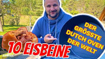 Eisbein aus dem weltweit größtem Dutch Oven von Klaus grillt Eisbein aus dem weltweit größtem Dutch Oven von Klaus grillt