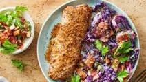 Butterflied Pork Tenderloin with Red Cabbage & Bacon Gremolata Butterflied Pork Tenderloin with Red Cabbage & Bacon Gremolata